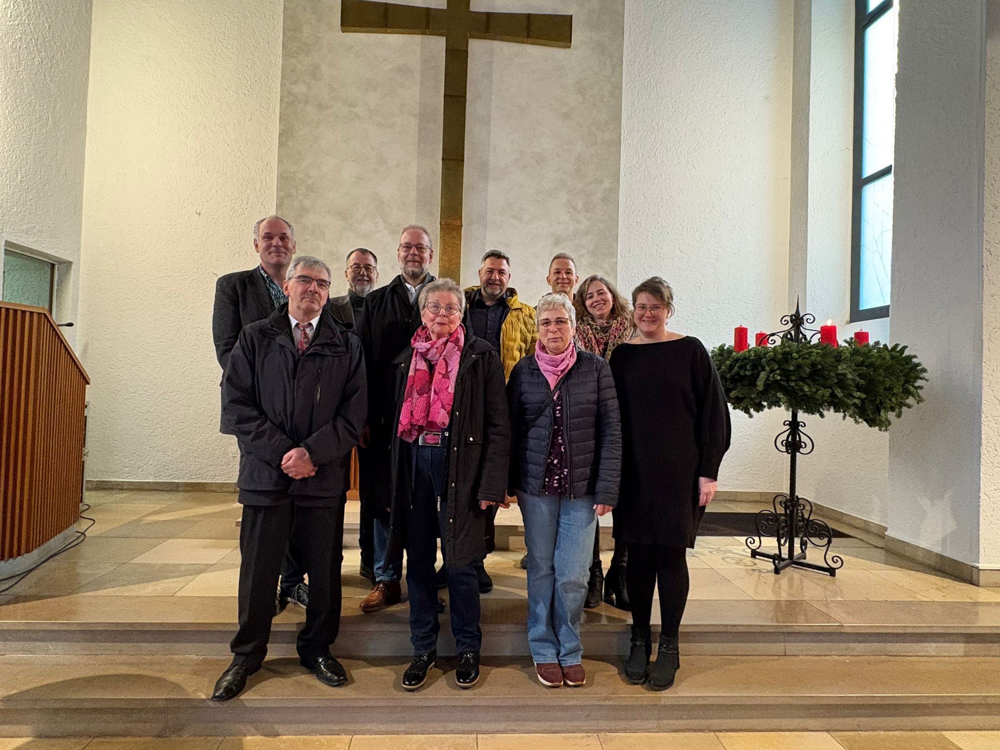 Neuer KGR mit Versammlungsleiterin