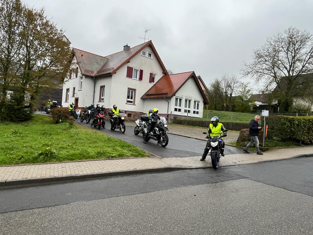 Motorradausfahrt Bikergottesdienst